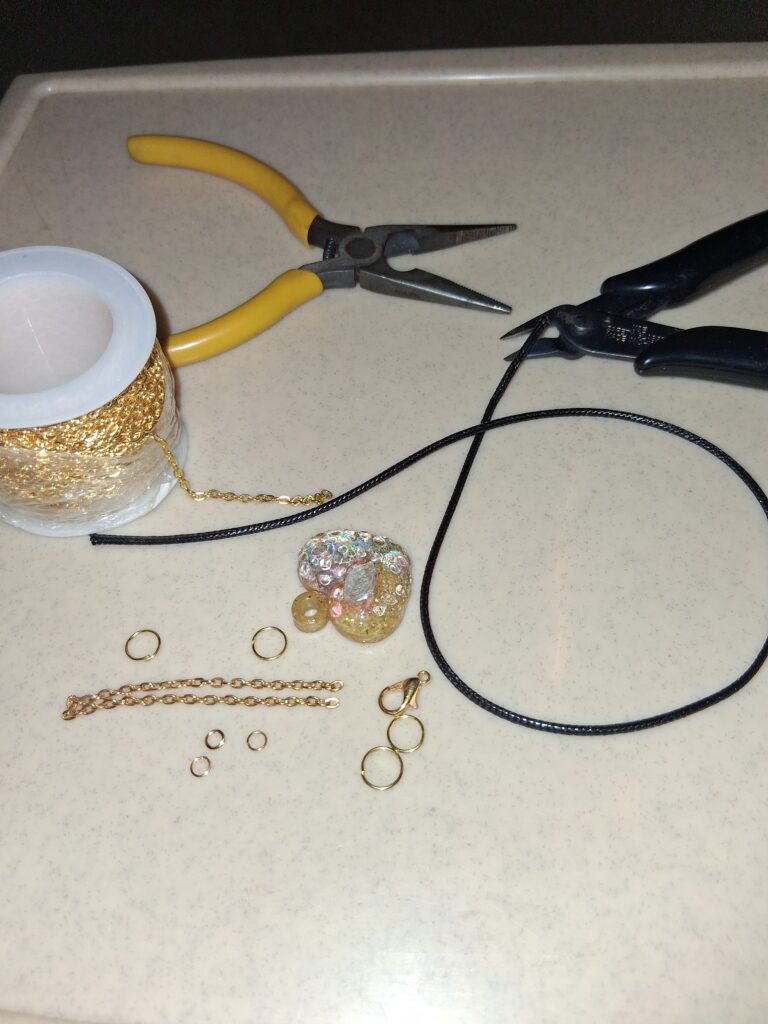 Using tools and findings to complete the craft