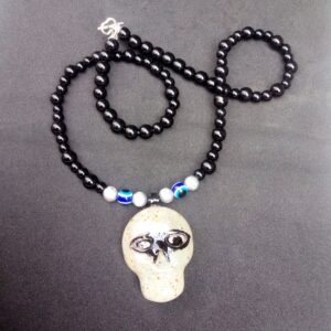 Whispering Guardian Skull Necklace