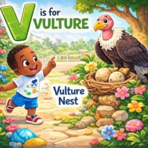 V is for Vulture – Leia & Dreim Learning Adventure