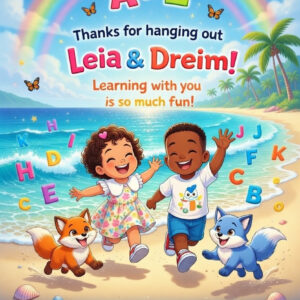 Leia & Dreim Learning The Alphabet
