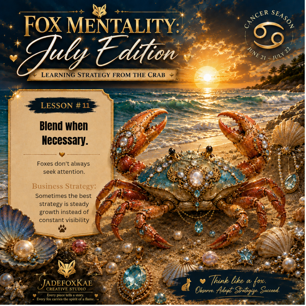 Fox Mentality-July Edition-Lesson11