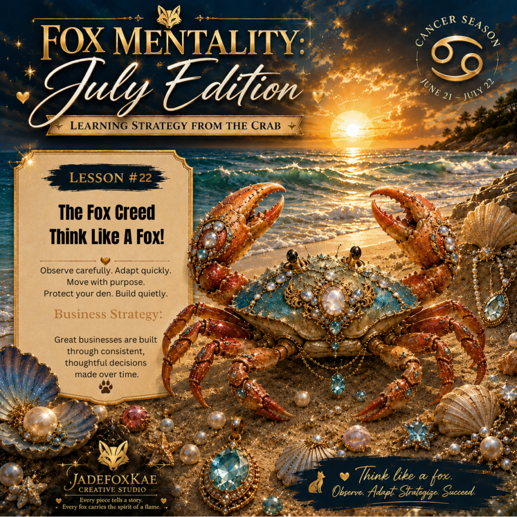 Fox Mentality-July Edition-Lesson22