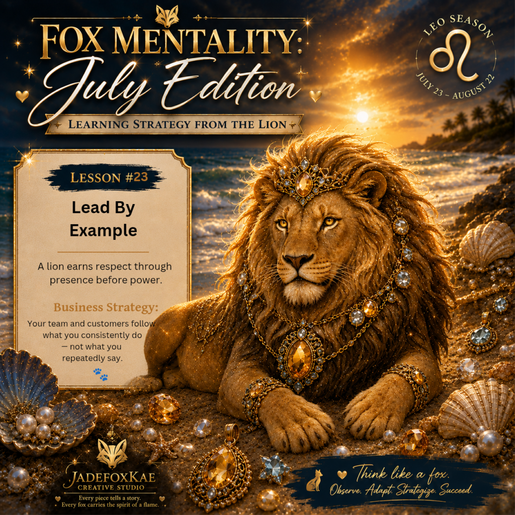 Fox Mentality-July Edition-Lesson23