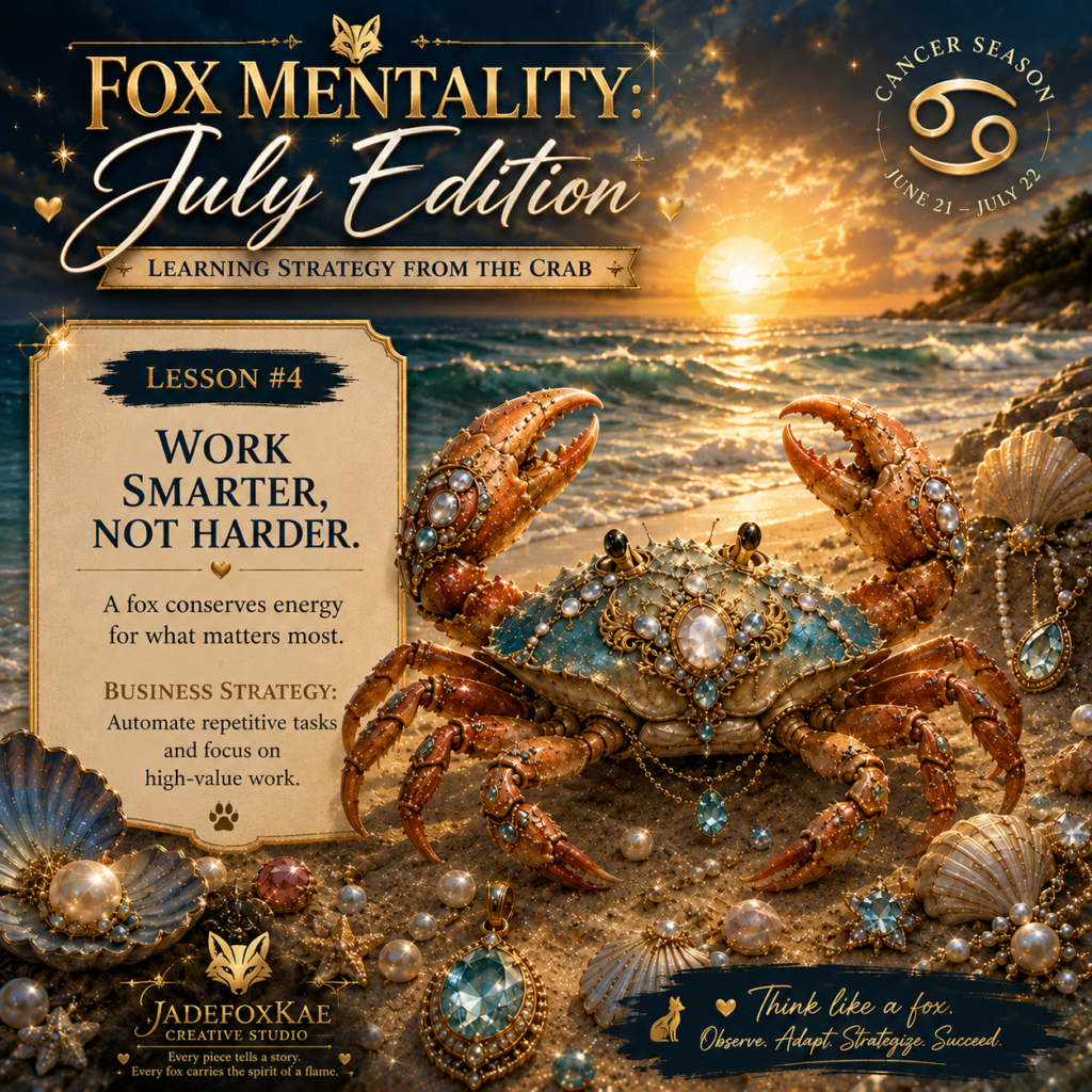 Fox Mentality-July Edition-Lesson4