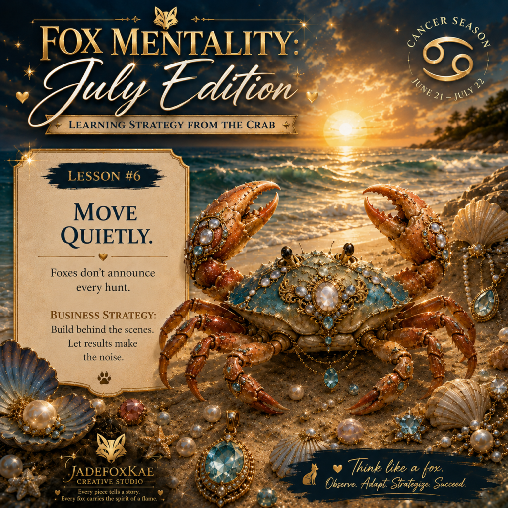 Fox Mentality-July Edition-Lesson6